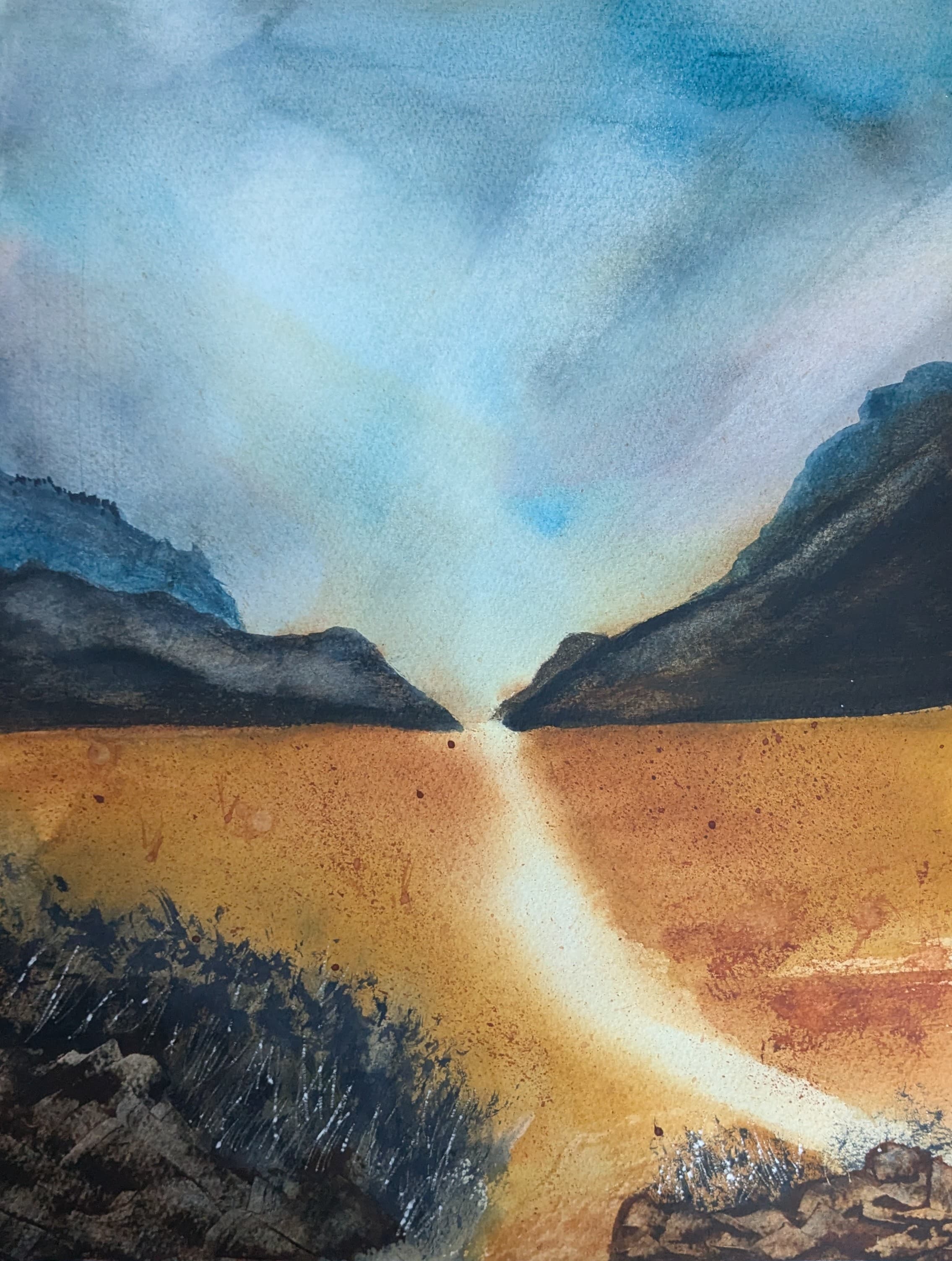 Mountain scene