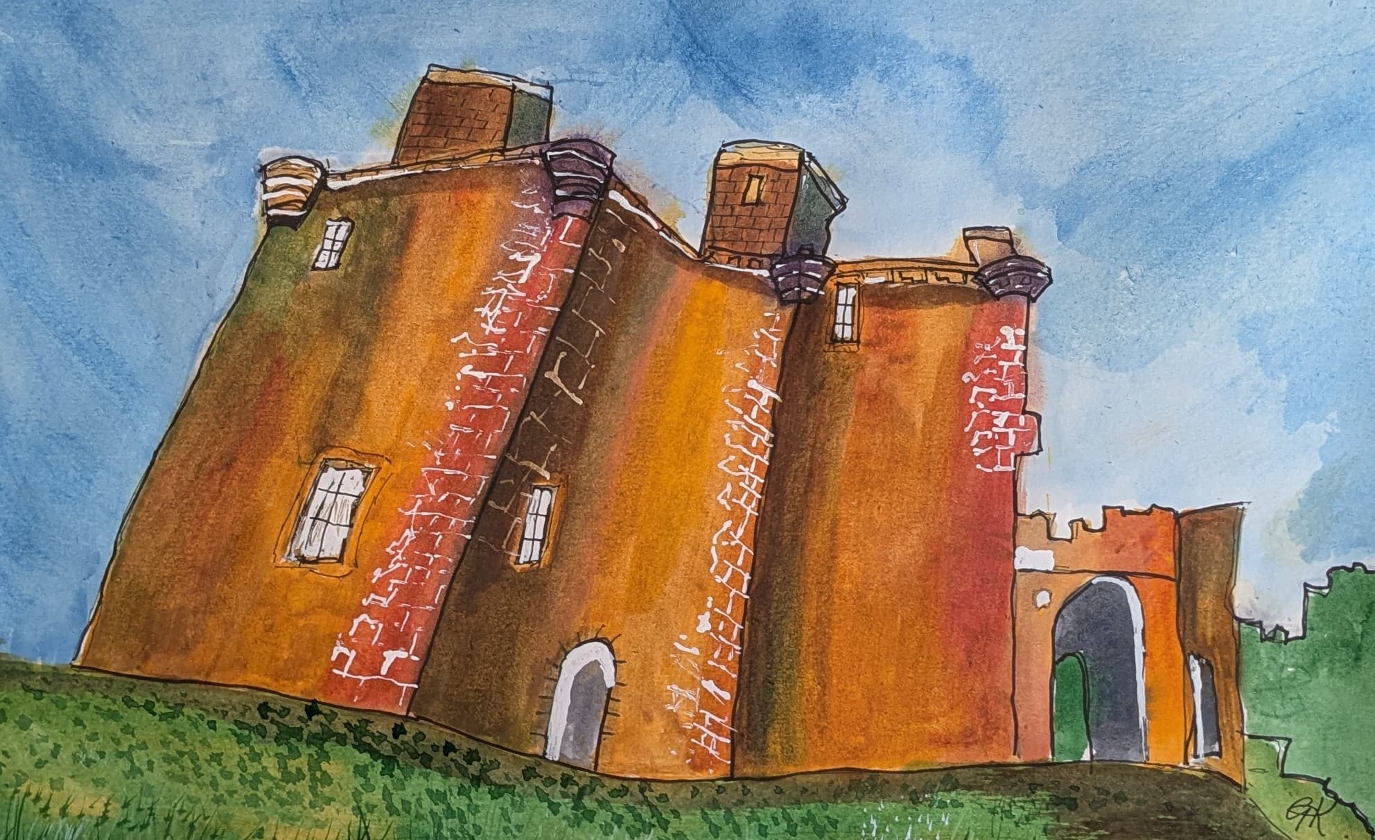 Balvaird Castle