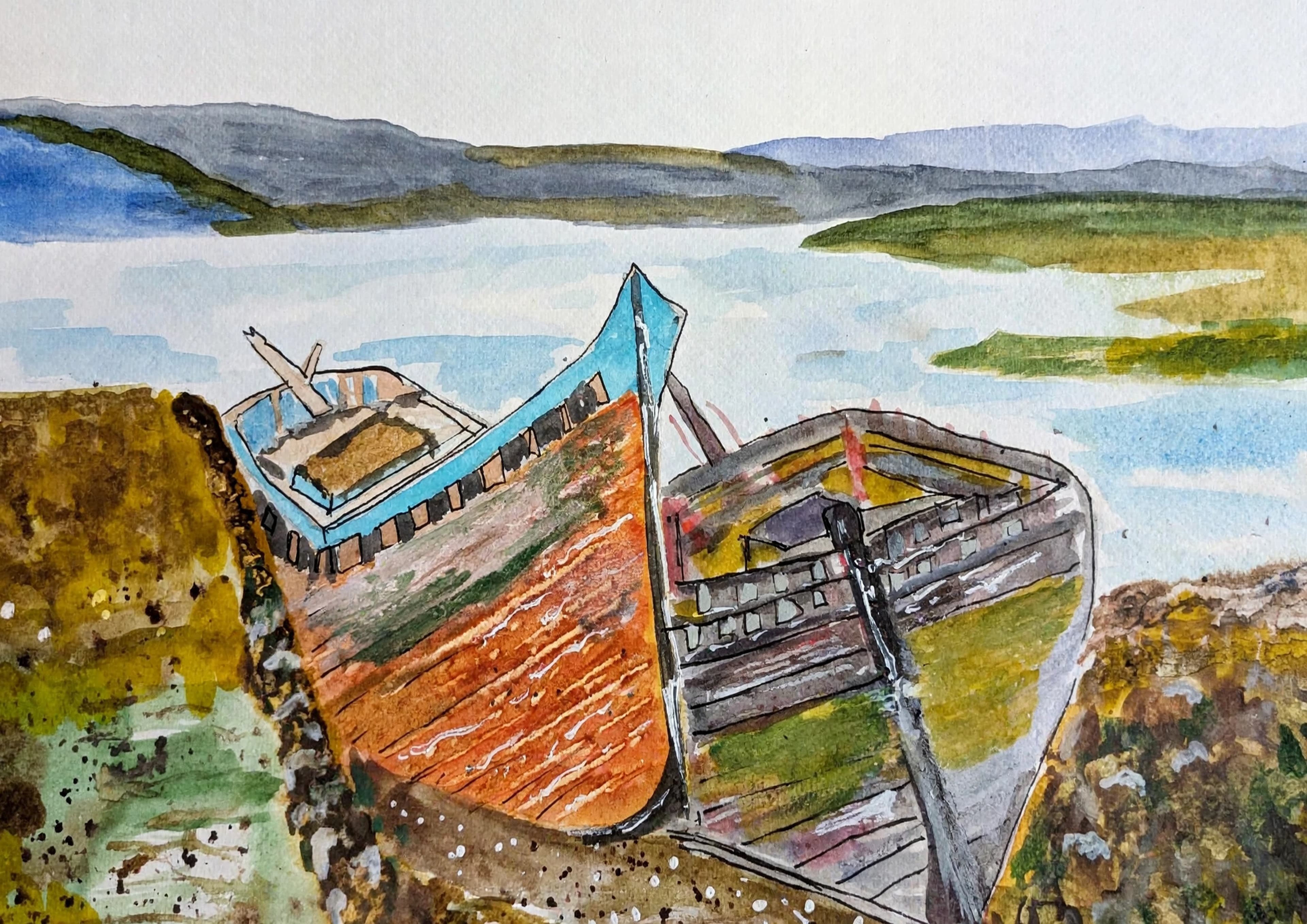Beached Boats